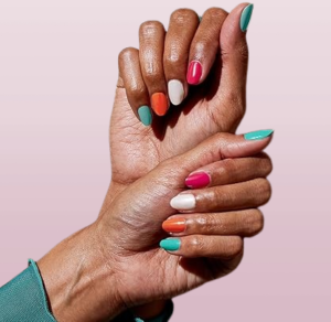 Pink Nail Polish: